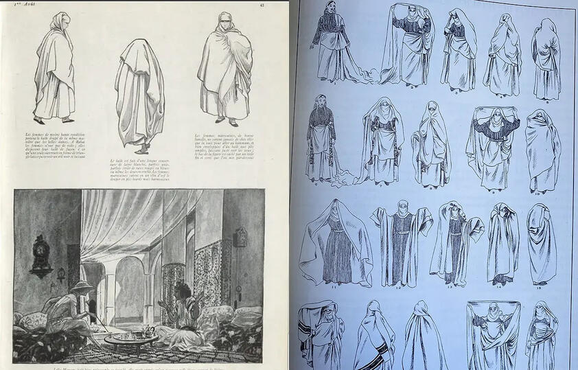 Sketches &amp; Construction of a Haik